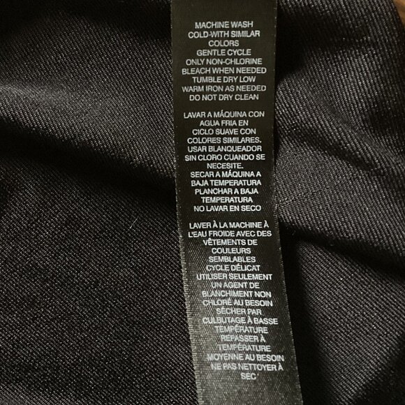 Chico's Travelers Tank Top Chain Mesh Sz 1 (M/8) Black Silver Gold 105M - Picture 9 of 10